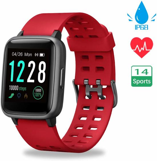 SmartWatch-Trends ID205 – Smartwatch – Rood